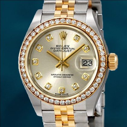 Rolex Datejust 28mm Ladies m279383rbr-0007 Watch Automatic