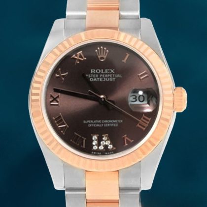 Rolex Datejust 31mm 178271 Unisex Rose Gold-tone