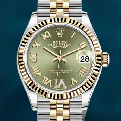 Rolex Datejust 31mm m278273-0016 Ladies Green Dial