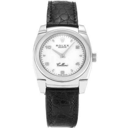 Rolex Cellini Quartz White 5310 25MM