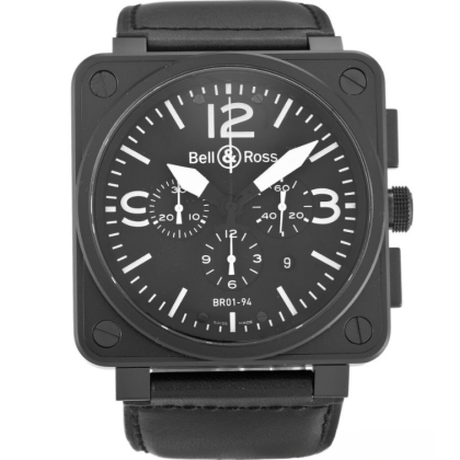 Bell and Ross BR01-94 Chronograph Carbon Men Quartz 46 MM