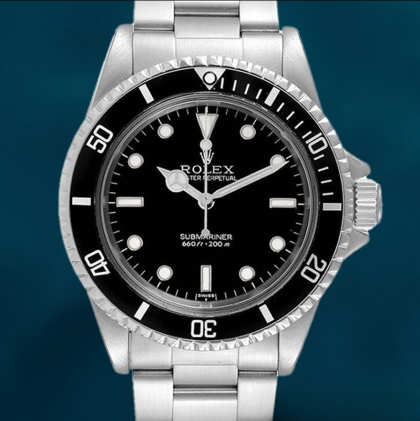 Rolex Submariner Men’s 40mm 5513 Oyster Bracelet