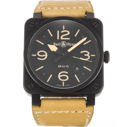 Bell and Ross BR03-92 BR03-92-S Men Quartz 46 MM