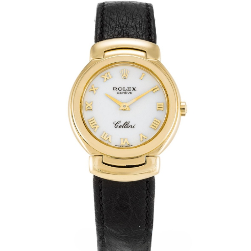 Rolex Cellini Quartz White 6621/8 26MM