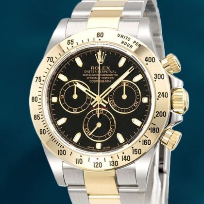 Rolex Daytona 116523BKSO Men’s 40mm Black Dial Bracelet