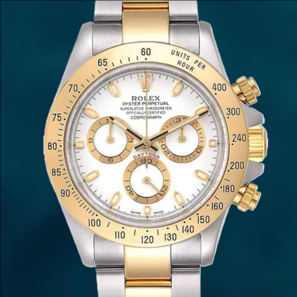 Rolex Daytona Men’s 116523-WSO 40mm White Dial