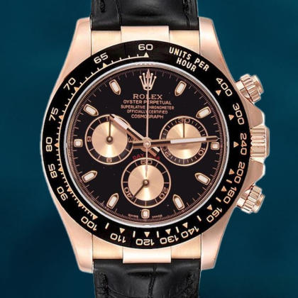 Rolex Daytona Men’s 40mm 116515 Rose Gold-tone