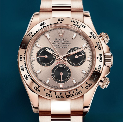 Rolex Daytona Men’s 40mm m116505-0016 Rose Gold Dial