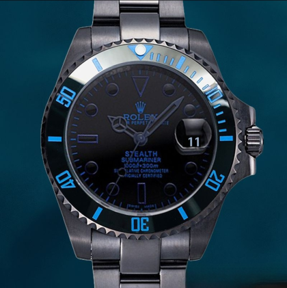 Rolex Submariner BLSTEALTH 40mm Men’s Swiss Replica Watch