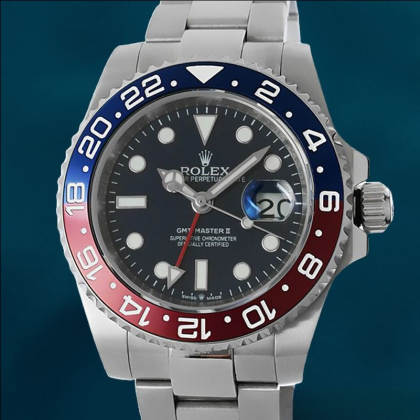 Rolex Gmt Master Ii m126710blro-0002 Men’s 40mm Black Dial Automatic