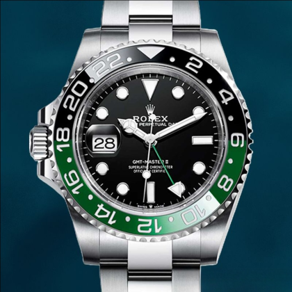 Rolex GMT-Master Men’s 40mm M126720VTNR-0001 Oyster Bracelet Black Dial