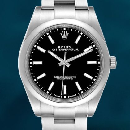 Rolex Oyster Perpetual m114300-0002 41mm Unisex Oyster Bracelet Swiss Replica Wacthes