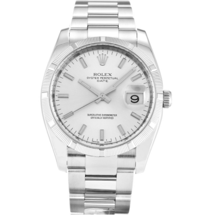 Rolex Oyster Perpetual Date 115210 Unisex Automatic 34 MM