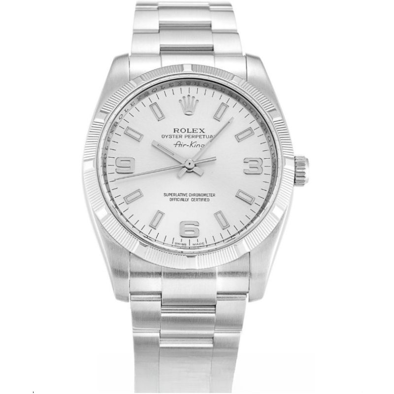 Rolex Air-King Automatic Silver 114210 34MM