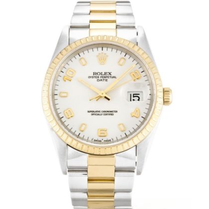 Rolex Oyster Perpetual Date 15223 Unisex Automatic 36MM