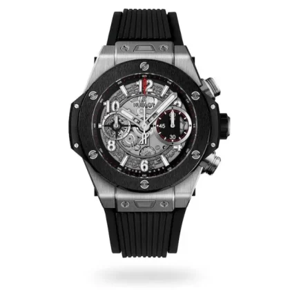 Hublot Big Bang Men Automatic Grey Rubber Watch 441.NM.1170.RX