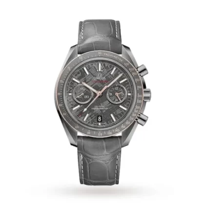 Omega Speedmaster Men Automatic Grey Leather Watch O31163445199001