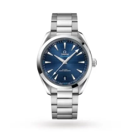 Omega Seamaster Aqua Terra Men Automatic Blue Stainless Steel Watch O22010412103001