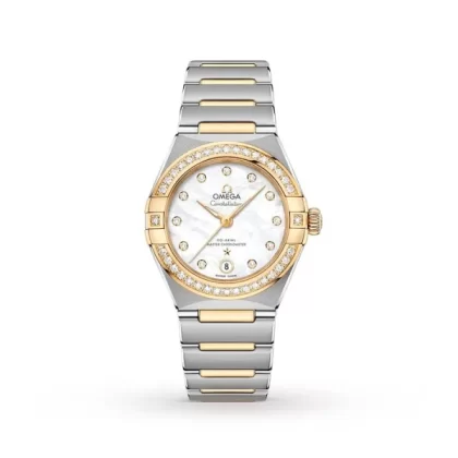 Omega Constellation Women Automatic Mother of Pearl Stainless Steel Watch O13125292055002