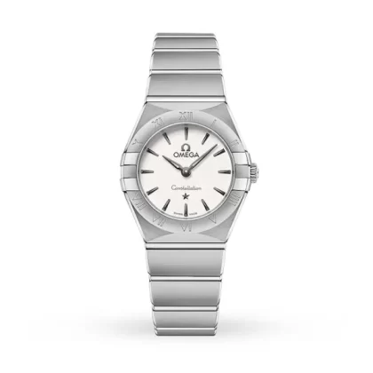 Omega Constellation Women Quartz Silver Stainless Steel Watch O13110256002001