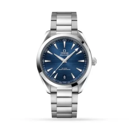 Omega Seamaster Aqua Terra Men Automatic Blue Stainless Steel Watch O22010412103004