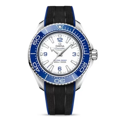 Omega Planet Ocean Men Automatic White Rubber Watch O21532462104001