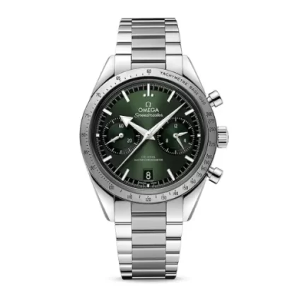 Omega Speedmaster Men Automatic Green Stainless Steel Watch O33210415110001