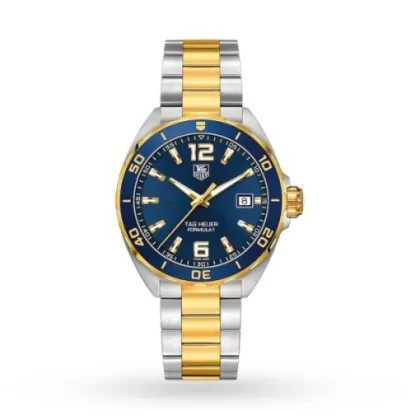 TAG Heuer Formula 1 Men Quartz Blue Bicoloured Watch WAZ1120.BB0879