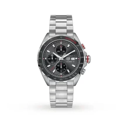 TAG Heuer Formula 1 Men Automatic Grey Stainless Steel Watch CAZ2012.BA0876