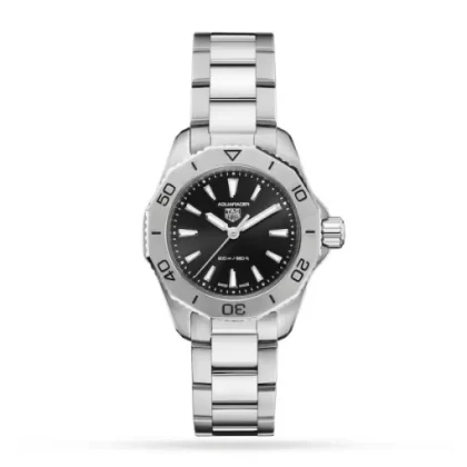 TAG Heuer Aquaracer Women Quartz Black Stainless Steel Watch WBP1410.BA0622