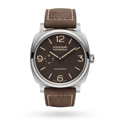 Panerai Radiomir Men Automatic Brown Calf Watch PAM00619