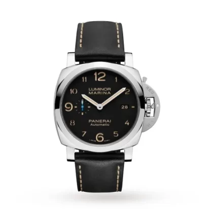 Panerai Luminor Men Automatic Black Calf Watch PAM01359