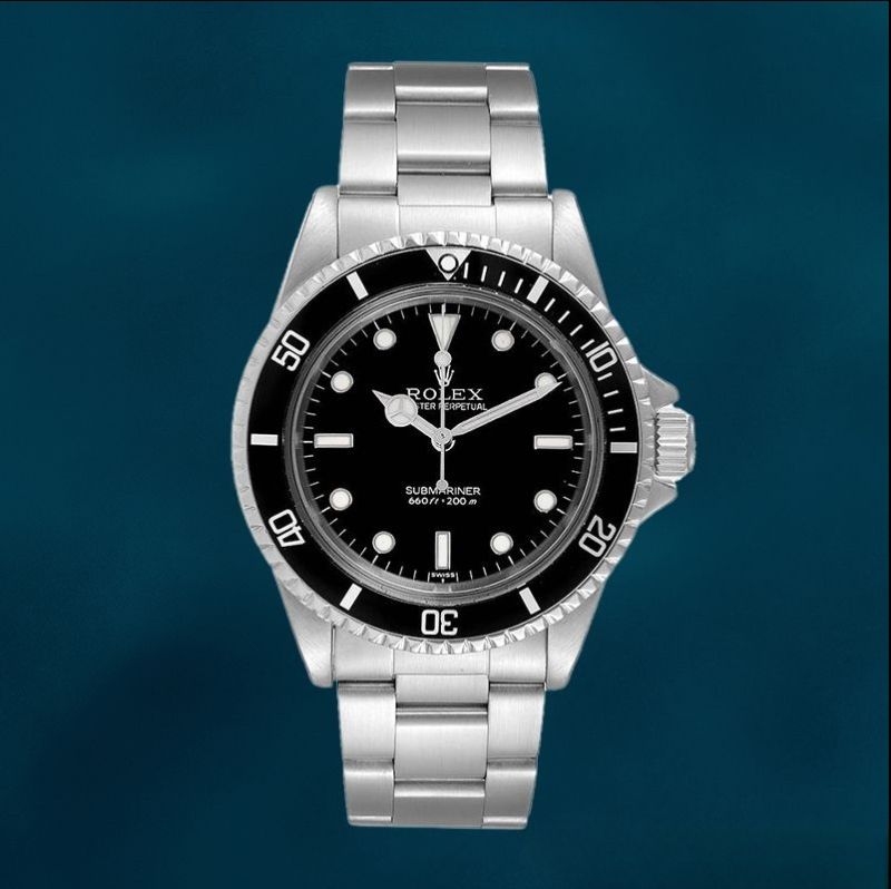 Rolex Submariner Men’s 40mm 5513 Oyster Bracelet