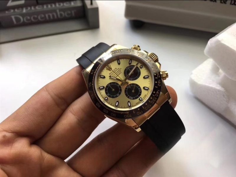 Rolex Daytona 116518.2 Men Gold & Black 40MM