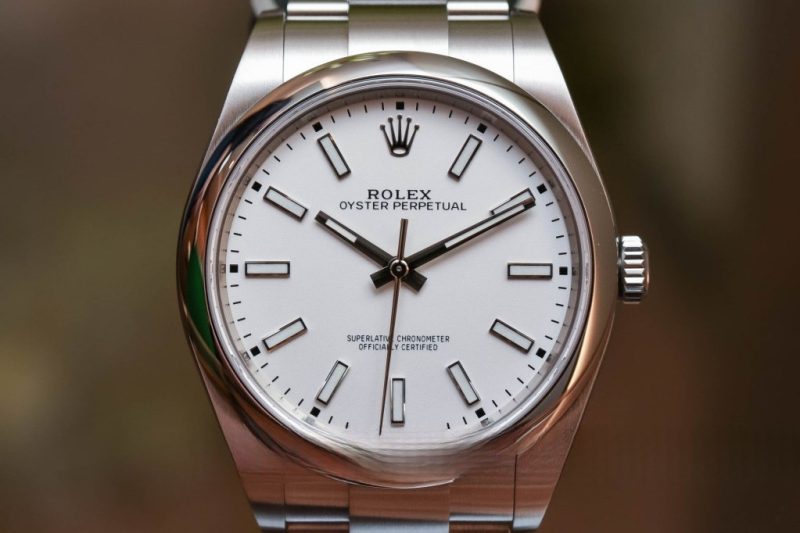 Rolex Oyster Perpetual 114300.2 Women White 39MM