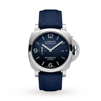 Panerai Luminor Men Automatic Blue Resin Watch PAM01157