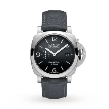 Panerai Luminor Men Automatic Grey Resin Watch PAM01358