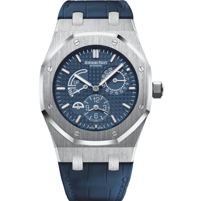 Audemars Piguet Royal Oak Dual Time Blue 26124ST.OO.D018CR.01