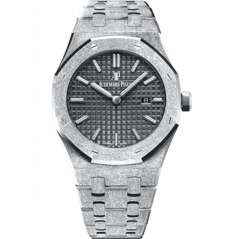 Audemars Piguet Royal Oak Frosted Gold Quartz Black 67653BC.GG.1263BC.02