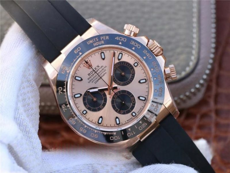 Rolex Daytona 116515ln.2 Men Rose & Black 40MM