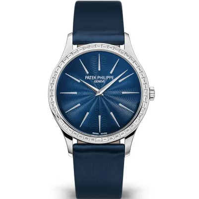 Patek Philippe Calatrava Diamond Night Blue Ladies watch 4897300G