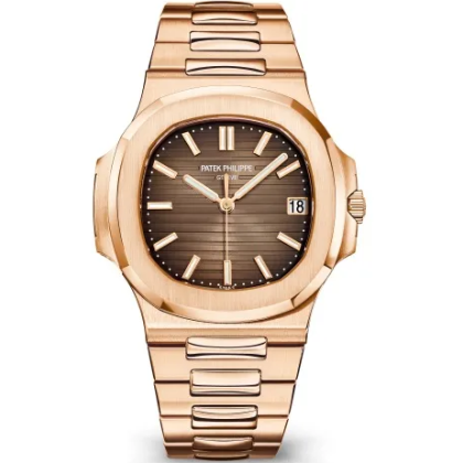 Patek Philippe Nautilus Automatic Brown Dial Watch 57111R-001