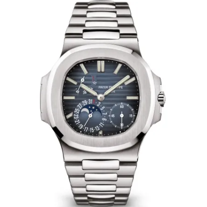 Patek Philippe Nautilus Moon Phase Stainless Steel Watch 57121A-001