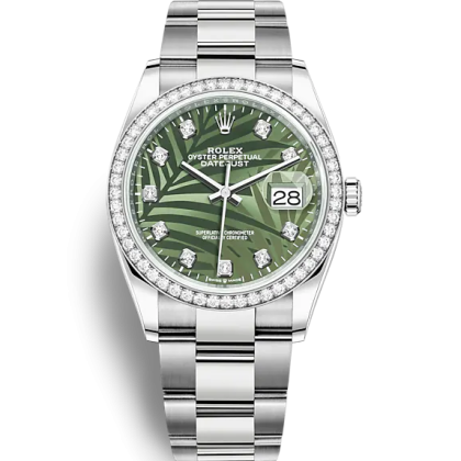 Rolex Datejust 126284RBR 36mm Olive green