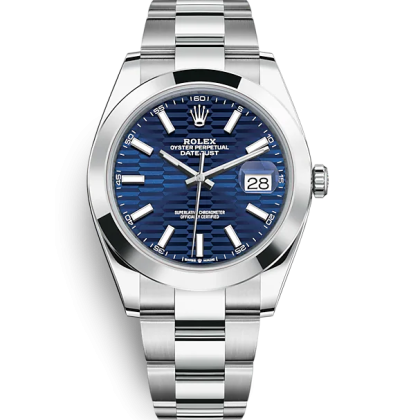 Rolex Datejust 126300 41mm Bright blue (Oyster)