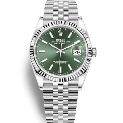 Rolex Datejust 126234 36mm Mint green