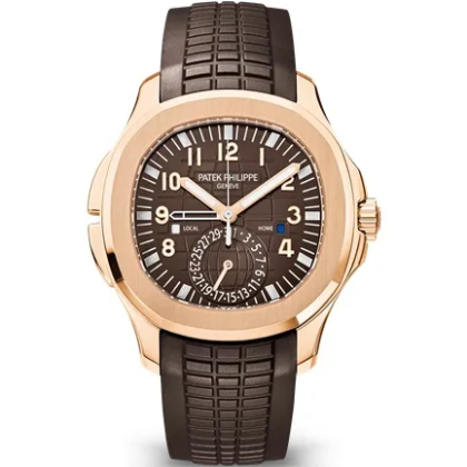 Patek Philippe Aquanaut Travel Time Rose Gold Watch 5164R-001