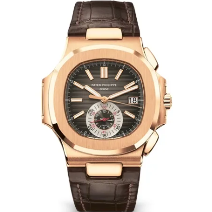 Patek Philippe Nautilus Chronograph Date Rose Gold 5980R-001