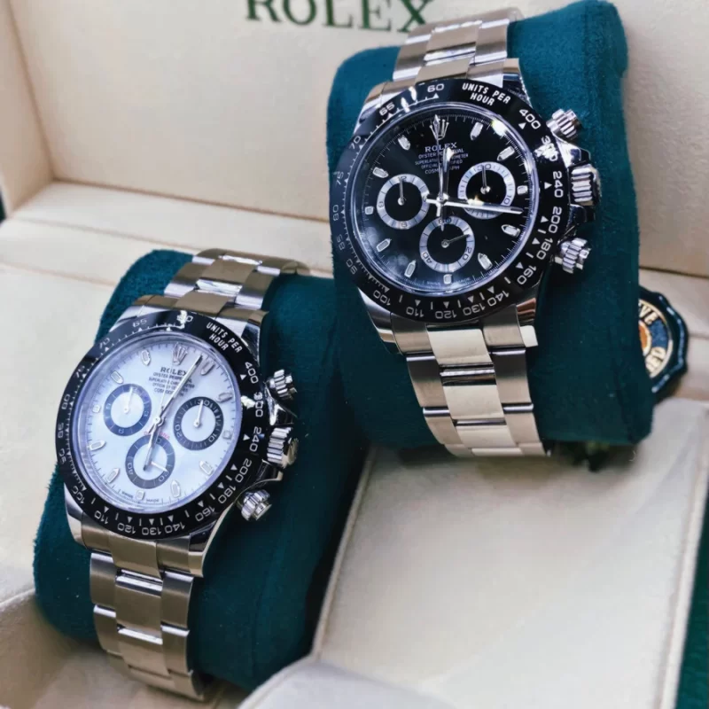 ROLEX COSMOGRAPH DAYTONA BLACK DIAL STAINLESS STEEL 40MM SWISS REPLICA M116500LN-0002