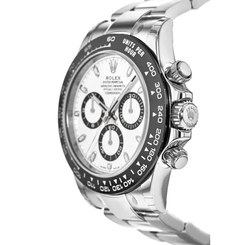 ROLEX COSMOGRAPH DAYTONA WHITE DIAL SCRATCH PROOF 40MM SWISS REPLICA M116500LN-0001